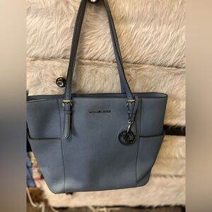 Michael Kors Slate Blue Tote Bag